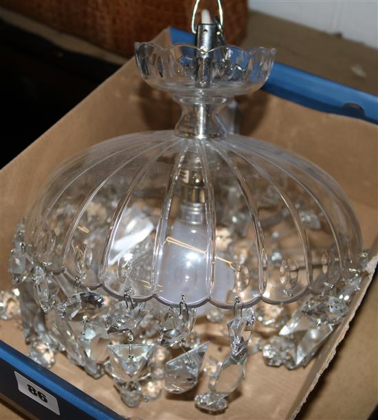 Small bag chandelier